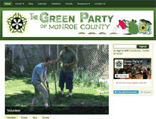 Tablet Screenshot of greenrochester.org